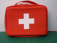 Band-Aid Build Your Own Customizable Travel First Aid Kit Red Bag EMPTY 10”x7”