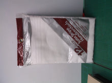 NIP Satin Stripe Mens Handkerchiefs-12 Pack-65% Polyester & 35% Cotton-16 x 16