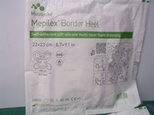(2) 282790 Mepilex Border Heel Dressing 22x23cm / 8.7x9.1in Exp 02-26