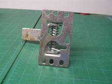 SPRING LOADED SIDE GARAGE DOOR LOCK LATCH