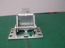 SPRING LOADED SIDE GARAGE DOOR LOCK LATCH
