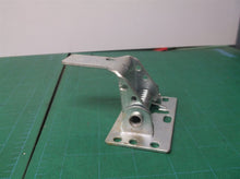 SPRING LOADED SIDE GARAGE DOOR LOCK LATCH