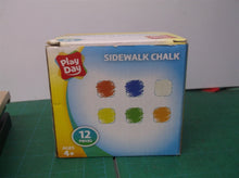 Sidewalk Chalk 12 pieces Large Sticks 6 Colors Play Day