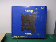 onn. Fixed TV Wall Mount for 13" to 32" TVs, holds up to 44 lbs 20 kg