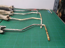 lot of 5 paint roller frames 2 12inches, 2 12 1/2 inches, 1 16 imches