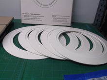 lot of 5 Sylvania 75082 RT6/8/TRIMEXT for 8" Inch Recessed Can Lighting down Lig