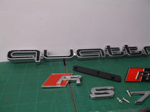 Audi RSQ7 Quattro Front Grille Rear Trunk Ring Badge Set Audi RSQ7 2016-2023