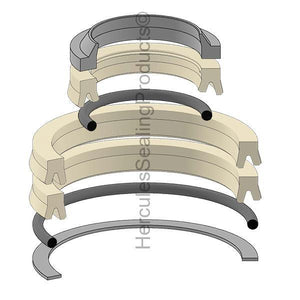 Log Hog Aftrmrkt 37-53-53-HD Hydraulic Cylinder Seal Kit