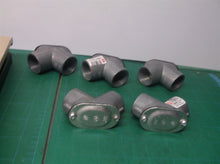 (5) Commercial Electric 3/4 in. RMC-to-RMC 90-Degree Pull Elbow