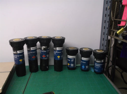 (7) Varied Orbit Pro Series Sprinkler Head, 15-Ft 4-6