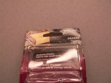 PRIME-LINE R 7265 Drawer Track Back Plate 3/8 in. x 1 in Plastic Ivory 1 Pair
