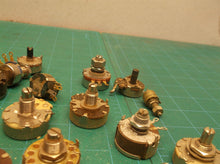 lot of assorted potentiometers