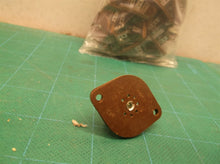 lot of assorted sized tube bases