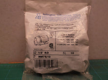 Arlington Industries NM74-10 1/2" pkg of 10pcs sheathed cable connector for NM