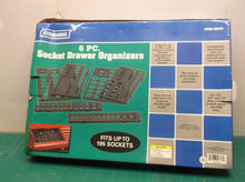 SOCKET DRAWER ORGANIZERS 6 PC (up to 195 sockets, adjustable
