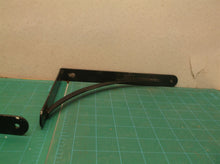 2- 9-in L x 0.98-in W x 6.5-in D Dark Shelf Brackets
