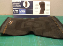 1 Elite Copper Fit Knee Compression Sleeve Flexible L/XL 16"-20"