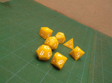 7Pcs/set 7-Die Table Game DND Dice D4 D6 D8 2-D10 D12 D20