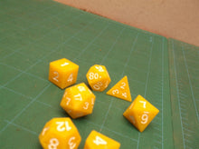 7Pcs/set 7-Die Table Game DND Dice D4 D6 D8 2-D10 D12 D20