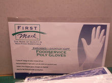 FIRST MARK FM-4 1/28 FOODSERVICE POLY GLOVES sample pack