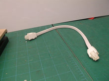 12 in. LED Under Cabinet Linkable Cable - White 3pin male