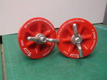 2 OATEY 33401 PLASTIC RUBBER TEST PLUG WING NUT 2" PLUMBING PIPE TEST PLUG