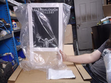 Glendalough Distillery crate rack header sign