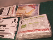Lot of food service gloes aprons cook chil bags & roasting bag