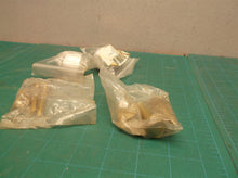lot of tolet bolts with white caps