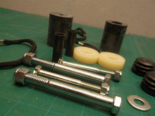 assorted spacer bushing & bolts
