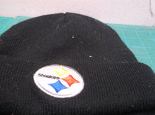 2 Unbranded Pittsburg Steelers Beanie one with Pom Pom