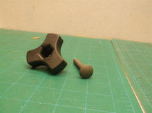 5/16" handle Knob 2" Carriage bolt square rounded head