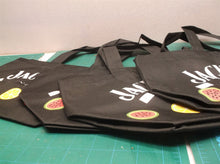 4 Jack Daniels Country Cocktails Canvas Totes 7.5x7x8.5"