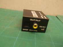 Analog to Digital Audio Converter, Aluminum RCA to Optical with Optical