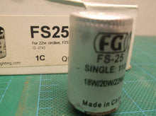 25 FG FS-25, STARTERS, 18-25 WATT, FOR FLUORESCENT LAMPS