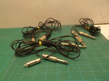 Lot of 4 audio jumper cables