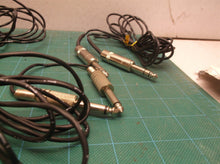 Lot of 4 audio jumper cables