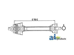 WC284811A Complete Constant Velocity Shafts Fits Walterscheid 2280