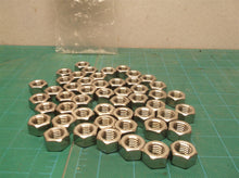 Hex nuts, Stainless steel 18-8, 1/2"-13 50 count