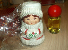 Avon Christmas Charmer Candlestick Decanter "Charisma Cologne"