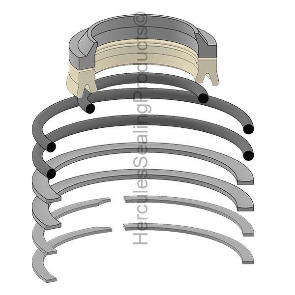1791715 Steering Cylinder Seal Kit Fits Cat Caterpillar IT12B-F IT14B-G