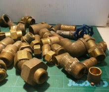 Assorted Brass Pipe Fittings