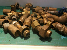 Assorted Brass Pipe Fittings