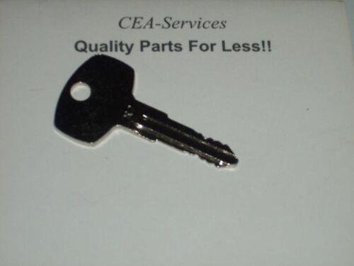 (1) Key Fits Older Nissan Forklifts Lift Trucks X7 G4
