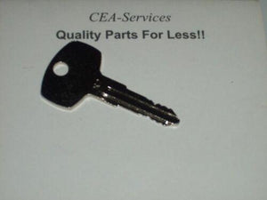 (1) Key Fits Older Nissan Forklifts Lift Trucks X7 G4