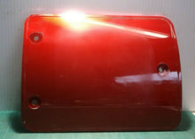 ATV Dirt Bike Red Curved Plastic Cover 8 X 10 in. Marshin Chinese