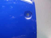 ATV Dirt Bike Blue Curved Plastic Cover 8 X 10 in. Marshin Chinese