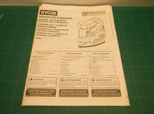P401 Ryobi Corner Cat Compact Finish Sander Operators Manual Only