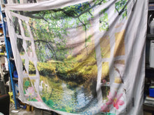 90.5 x 70.8 outdoor scene backdrop
