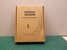 MAIRDI Telephone Headset with RJ9 Jack & 3.5mm Connectors M809DBQD002A Dual Earp